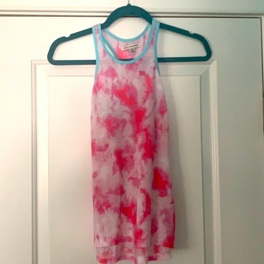 Tye dye tank top American eagle
